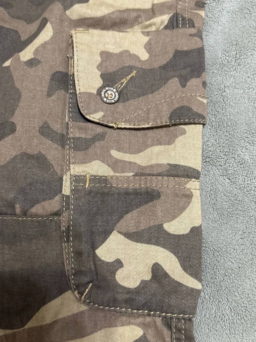 Men's Camouflage Cargo Pants - Royal Blue Co.